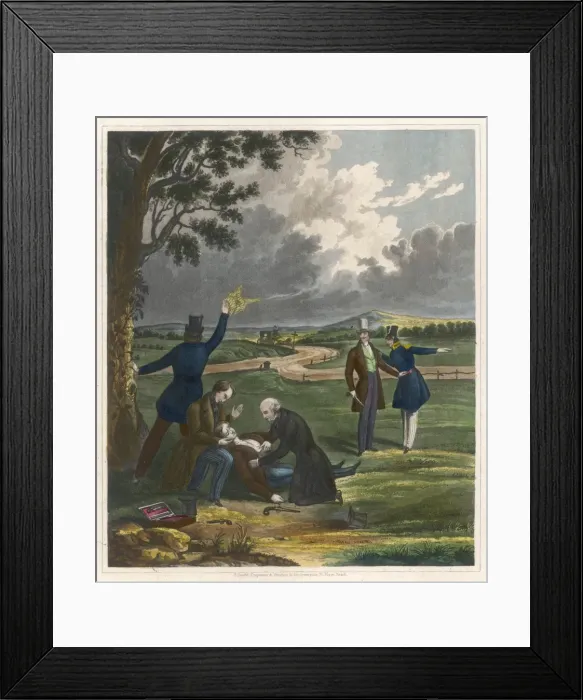 Framed Print : After the Duel Framed Print : After the Duel