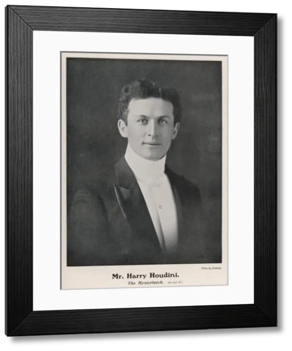 Framed Print : Houdini in 1905 Framed Print : Houdini in 1905