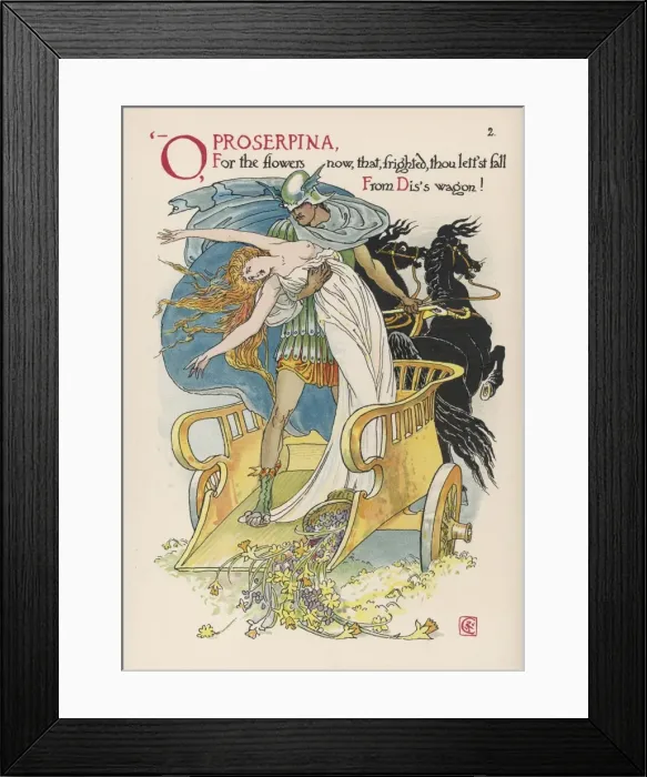 Framed Print : PERSEPHONE Framed Print : PERSEPHONE