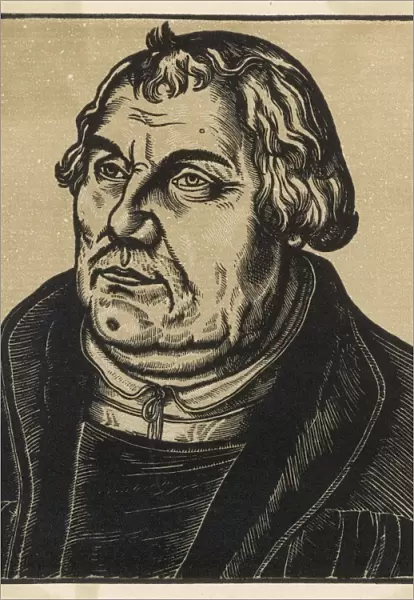 Luther Woodcut