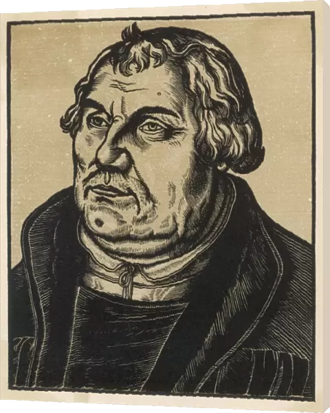 Luther Woodcut