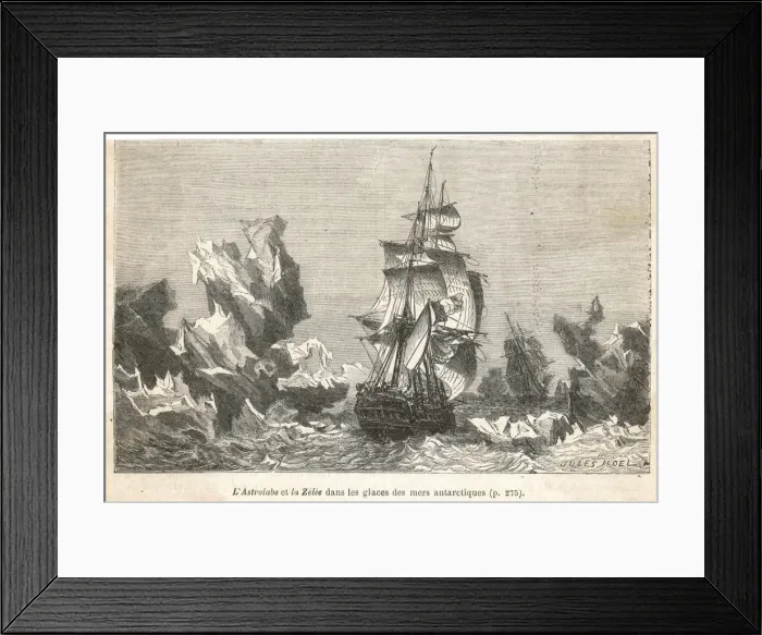 Framed Print : Exploration / D urville Framed Print : Exploration / D urville