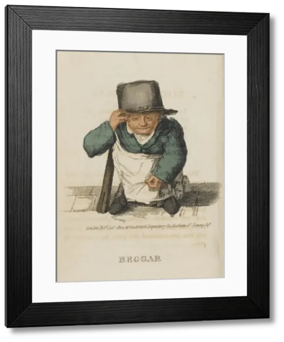 Framed Print : London / Cries / Beggar / Tiny Framed Print : London / Cries / Beggar / Tiny