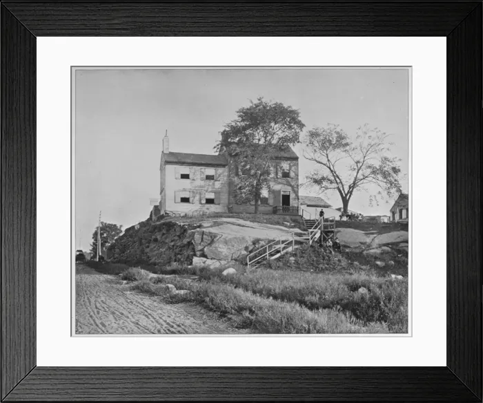 Framed Print : Poe Home, Ravenswood Framed Print : Poe Home, Ravenswood
