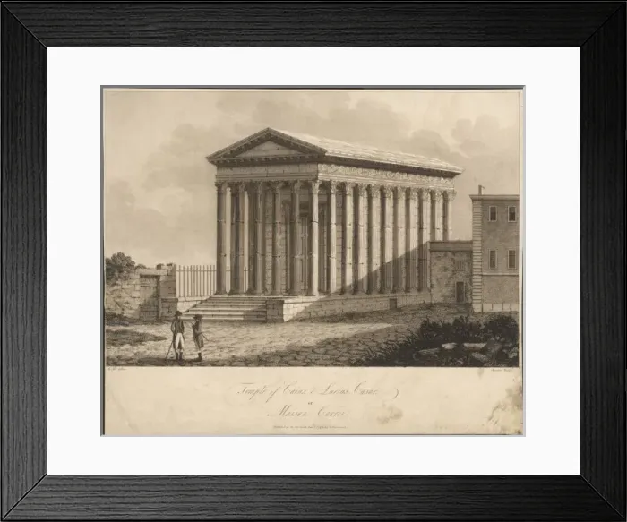 Framed Print : Nimes / Maison Carree Framed Print : Nimes / Maison Carree