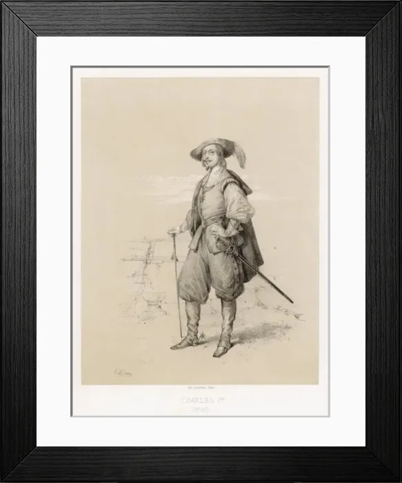 Framed Print : Charles I (Adam) Framed Print : Charles I (Adam)