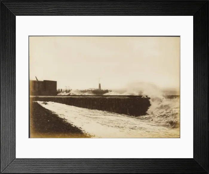 Framed Print : High Seas Folkestone Framed Print : High Seas Folkestone