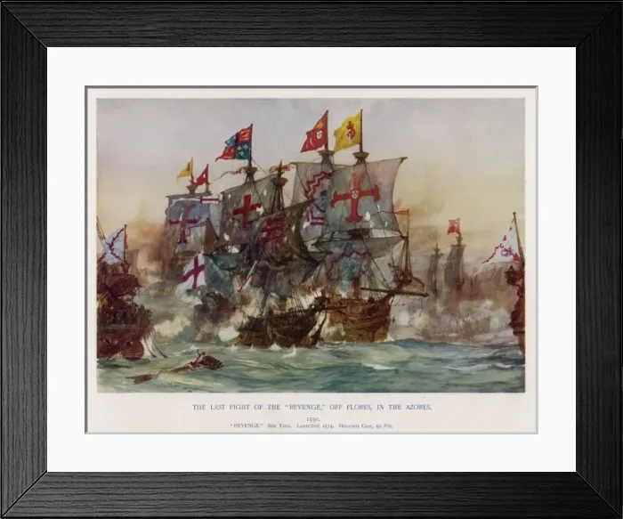 Framed Print : THE REVENGE Framed Print : THE REVENGE