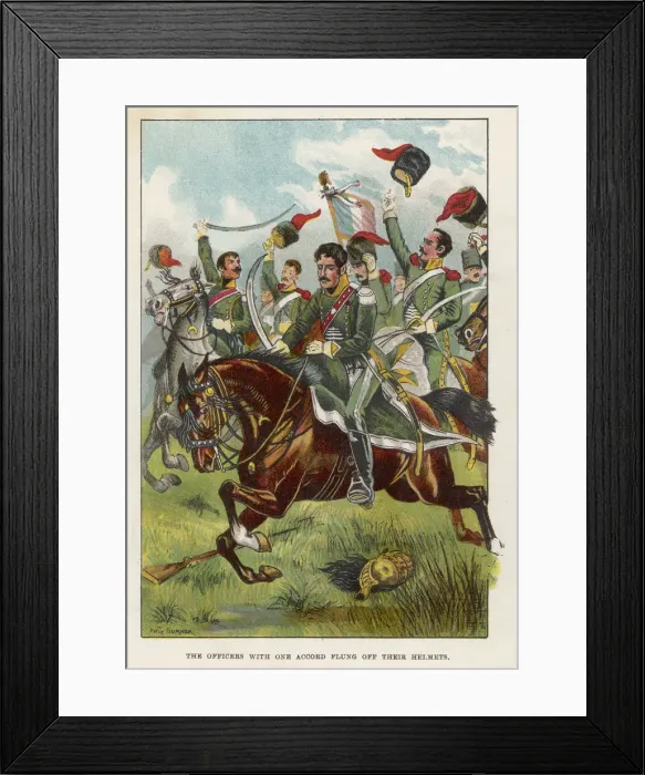 Framed Print : Battle of Auerstadt Framed Print : Battle of Auerstadt