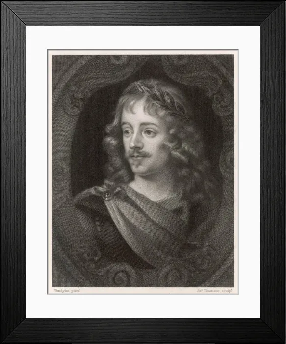 Framed Print : Suckling / Poet / Van Dyck Framed Print : Suckling / Poet / Van Dyck