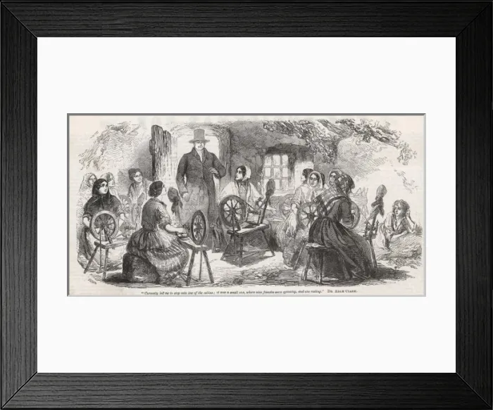 Framed Print : Irish Spinners Framed Print : Irish Spinners