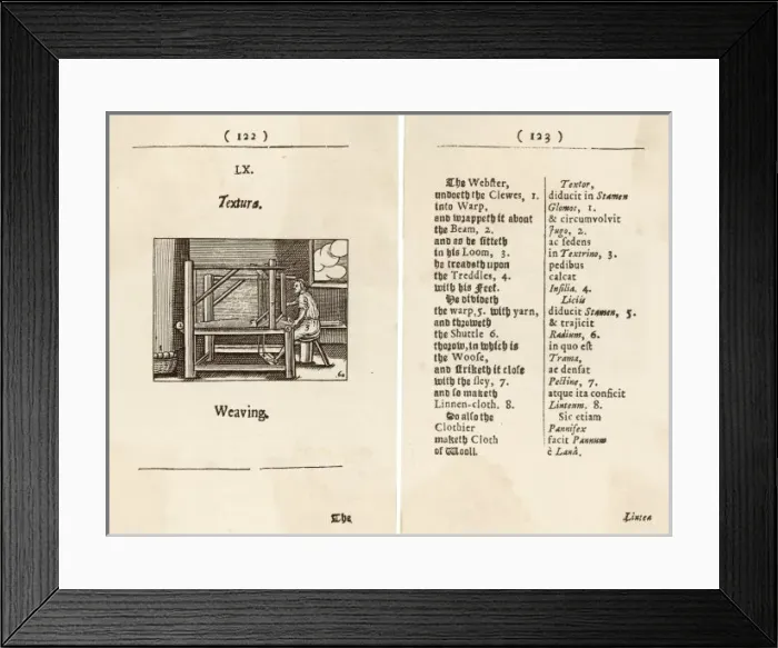 Framed Print : WEAVING 1658 Framed Print : WEAVING 1658