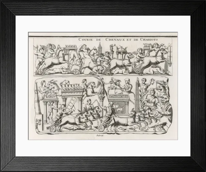 Framed Print : Chariot Race Framed Print : Chariot Race