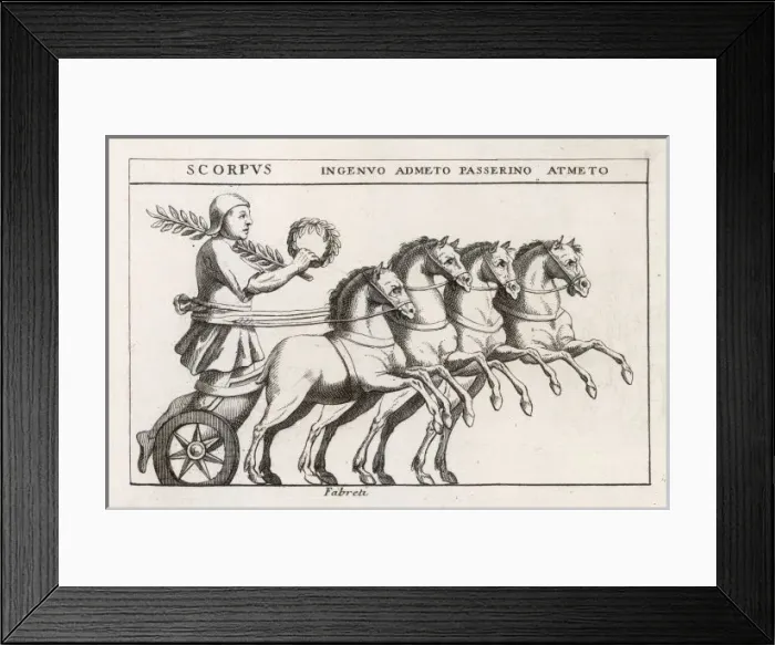 Framed Print : Chariot Race Winner Framed Print : Chariot Race Winner