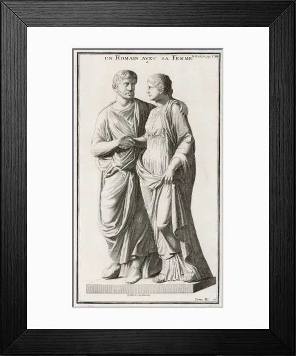 Framed Print : 6th Century Romans Framed Print : 6th Century Romans
