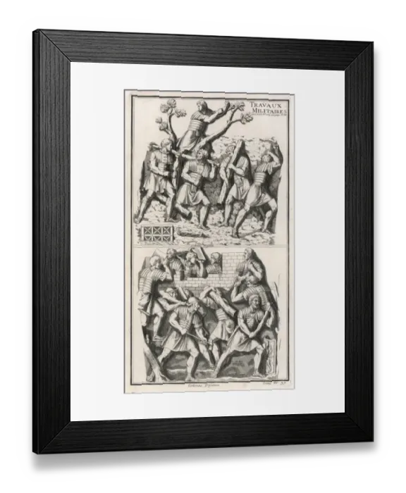 Framed Print : Roman Fortifications Framed Print : Roman Fortifications