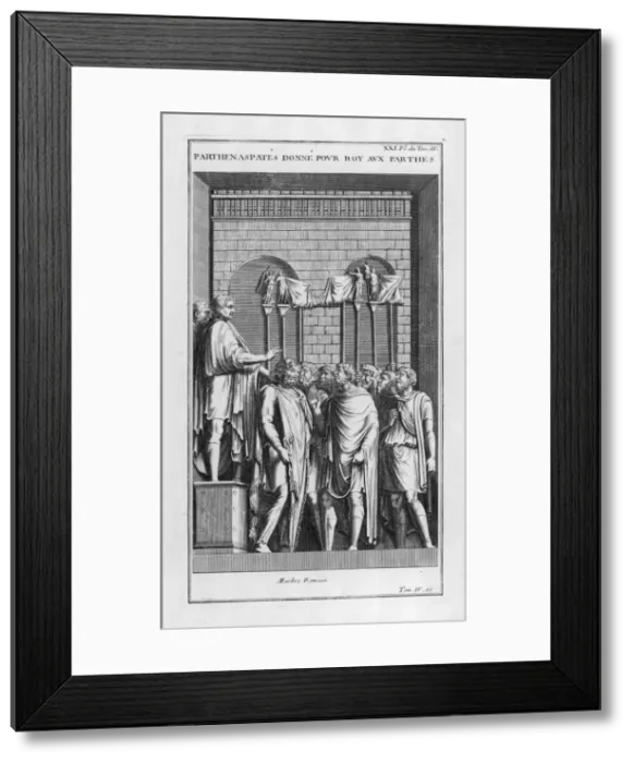 Framed Print : Trajan & Parthenaspates Framed Print : Trajan & Parthenaspates