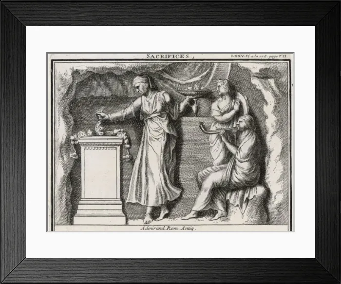Framed Print : Roman Sacrifice Food Framed Print : Roman Sacrifice Food