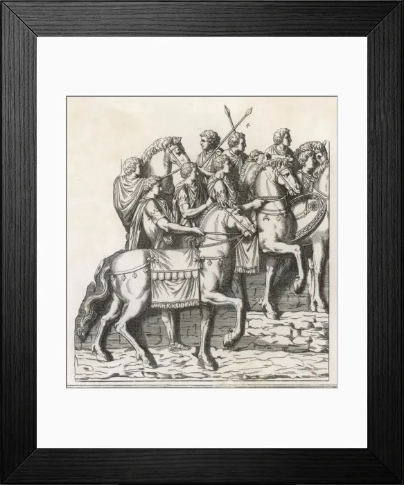 Framed Print : Roman Cavalry - 2 Framed Print : Roman Cavalry - 2