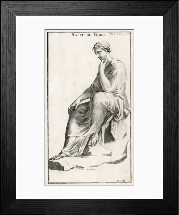 Framed Print : Roman Woman Framed Print : Roman Woman