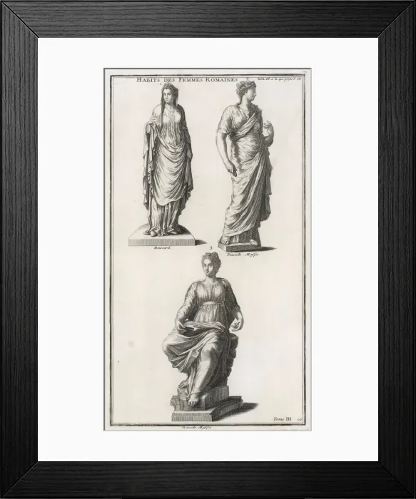 Framed Print : Roman Women Framed Print : Roman Women