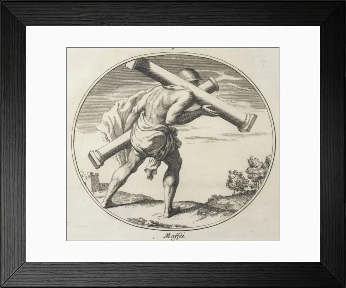 Framed Print : Herakles & Pillars Framed Print : Herakles & Pillars