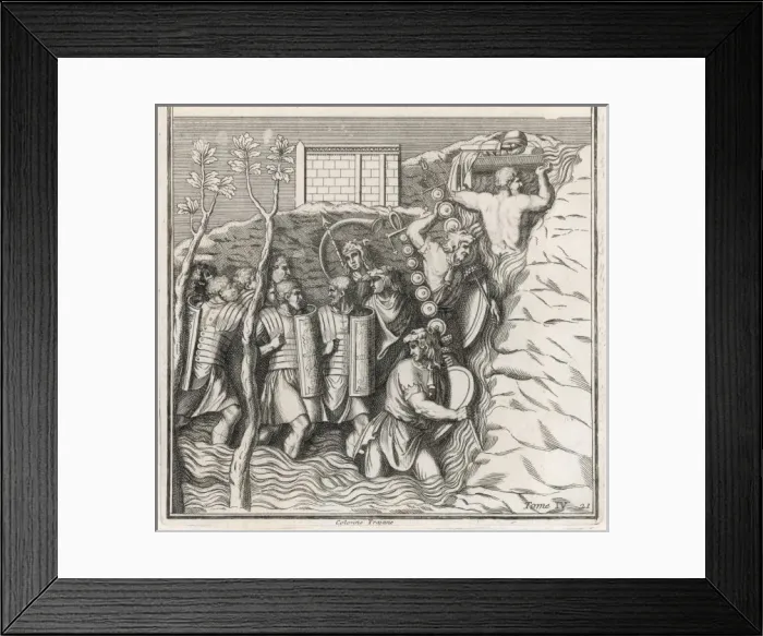 Framed Print : Romans Cross River Framed Print : Romans Cross River