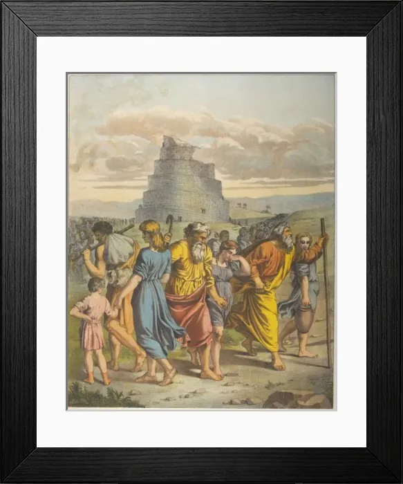 Framed Print : Tower of Babel Framed Print : Tower of Babel