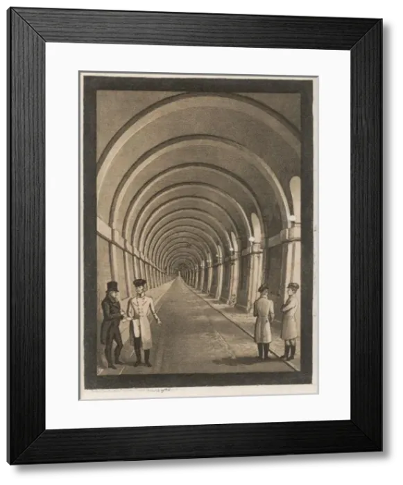 Framed Print : Rotherhithe Tunnel Framed Print : Rotherhithe Tunnel