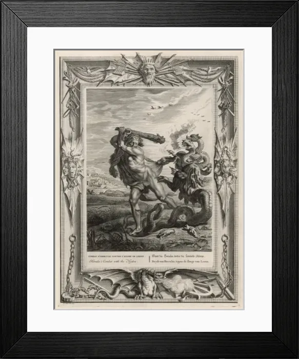 Framed Print : Folklore / Hydra Framed Print : Folklore / Hydra
