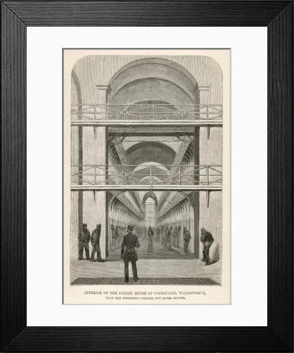 Framed Print : Wandsworth Prison / Mayhew Framed Print : Wandsworth Prison / Mayhew