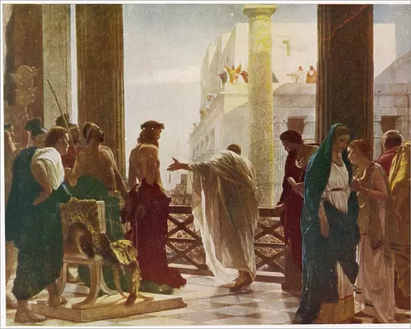 Pilate Offers Jesus