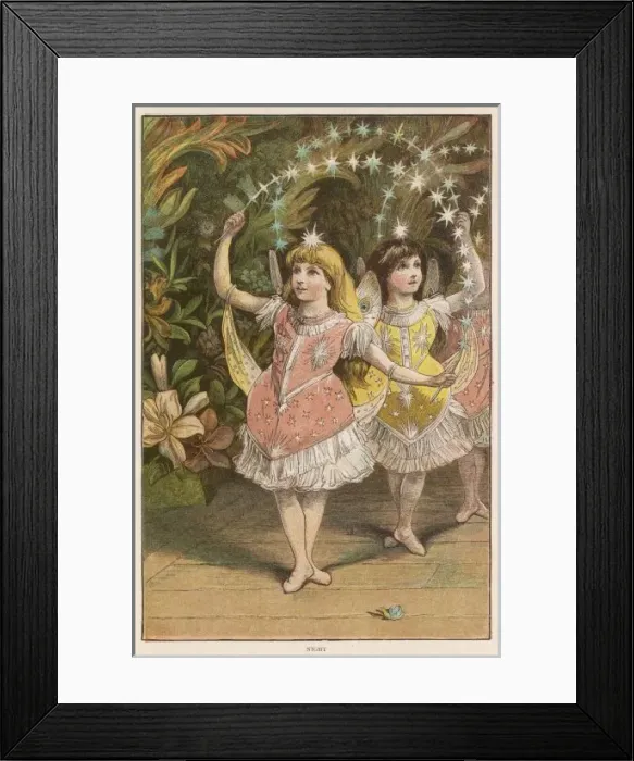 Framed Print : Pantomime Fairies Framed Print : Pantomime Fairies