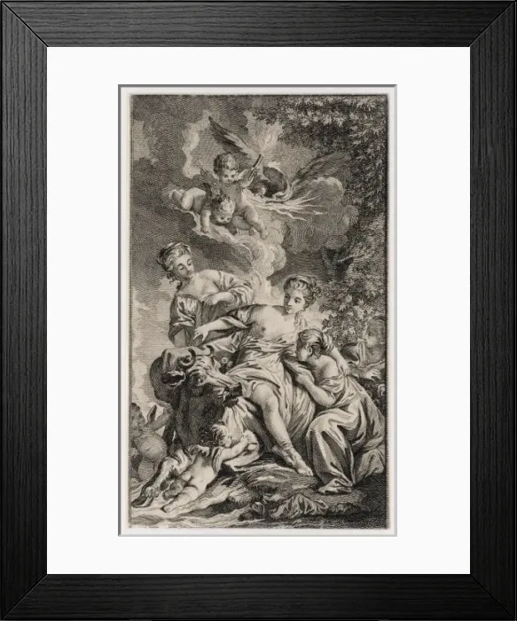 Framed Print : Europa (Anon C18) Framed Print : Europa (Anon C18)
