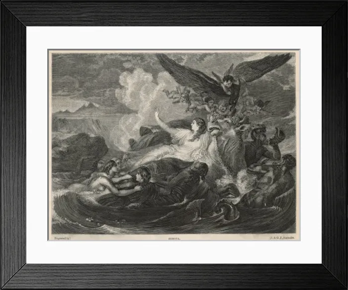 Framed Print : Europa (Nicholls) Framed Print : Europa (Nicholls)