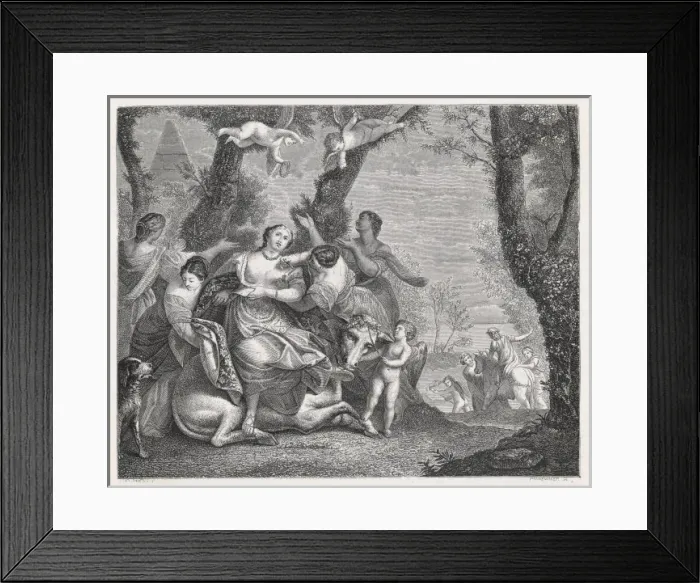 Framed Print : Europa (Flameng) Framed Print : Europa (Flameng)