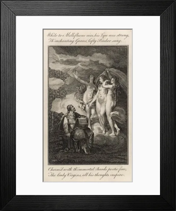 Framed Print : Pindar (& Three Graces) Framed Print : Pindar (& Three Graces)
