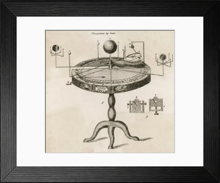 Framed Print : Planetarium by Jones Framed Print : Planetarium by Jones