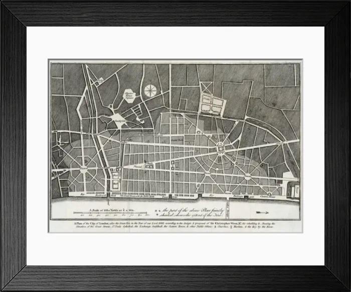 Framed Print : London / Projects / Wren Framed Print : London / Projects / Wren