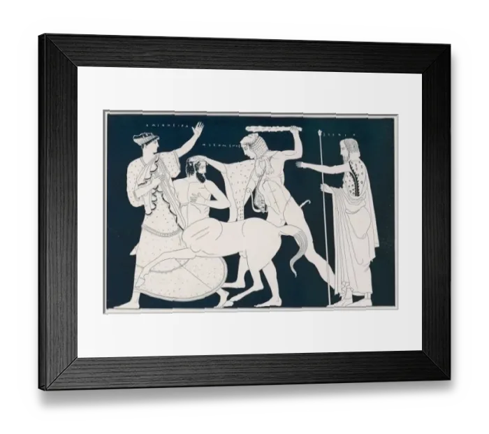 Framed Print : Deianeira Abducted Framed Print : Deianeira Abducted