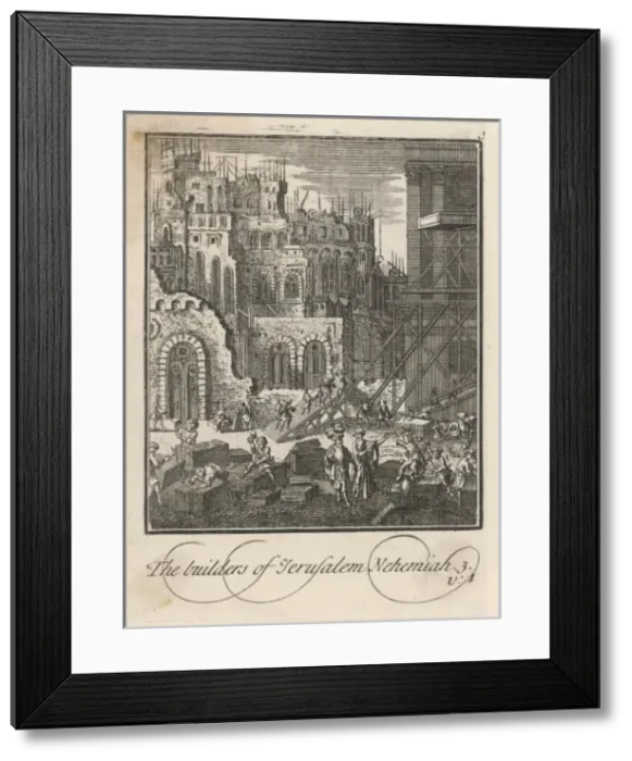 Framed Print : Nehemiahrebuilds Jerusal Framed Print : Nehemiahrebuilds Jerusal