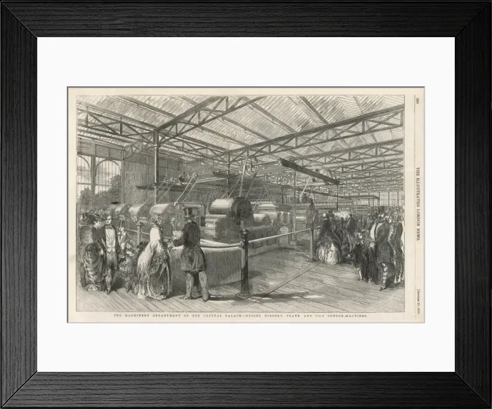 Framed Print : Machine Dept / Gt Exhib Framed Print : Machine Dept / Gt Exhib