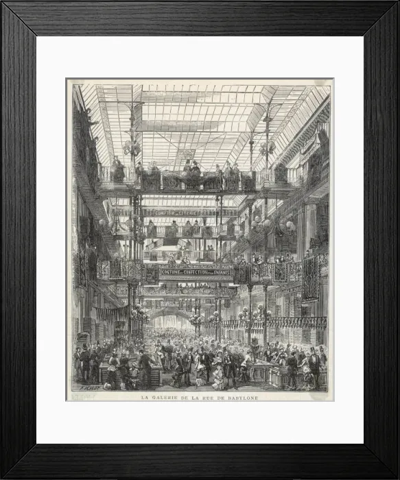 Framed Print : Bonmarche / Shop / Babylone Framed Print : Bonmarche / Shop / Babylone