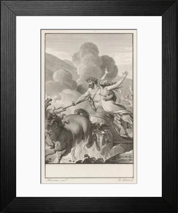 Framed Print : Persephone Abducted Framed Print : Persephone Abducted