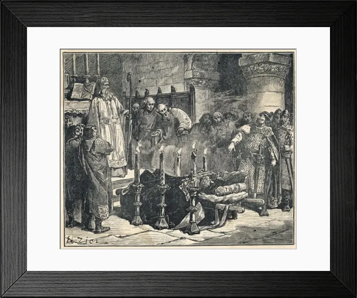 Framed Print : Williams Burial Forbade Framed Print : Williams Burial Forbade