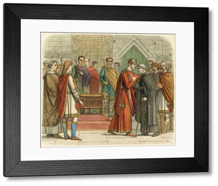 Framed Print : William I and English Framed Print : William I and English