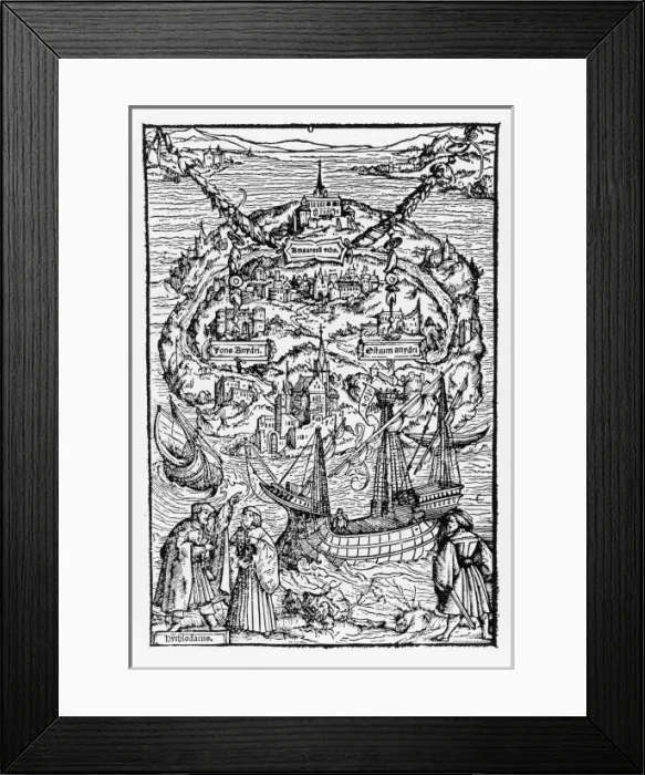 Framed Print : Mores Utopia Framed Print : Mores Utopia