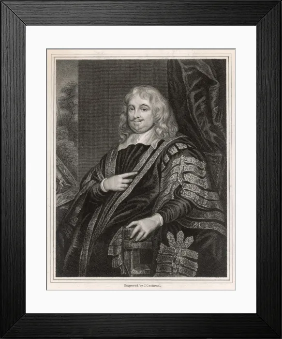 Framed Print : Edward Hyde, Clarendon Framed Print : Edward Hyde, Clarendon