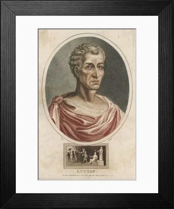 Framed Print : LUCIAN Greek writer and satirist Framed Print : LUCIAN Greek writer and satirist