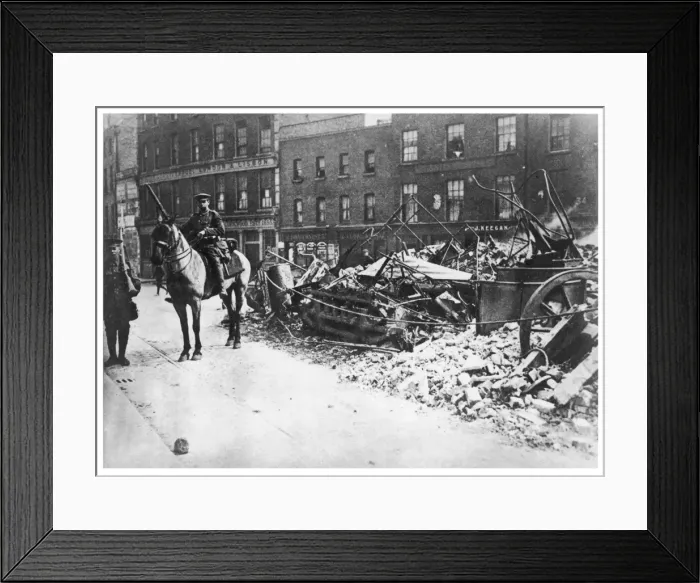 Framed Print : Easter Rising / Aftermath Framed Print : Easter Rising / Aftermath